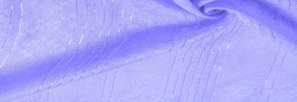 Tekstura Tło Wzór Tkanina Niebieski Akwamaryn Niebieski Brokat Biały Pasek — Zdjęcie stockowe