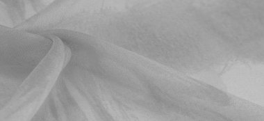 Arkaplan dokusu, beyaz ipek kumaş boyalı çayır çiçekleri