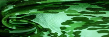 Arkaplan tasarımı dokusu, yeşil ipek kumaş, soyutlama, telif hakkı baskısı, askeri kamuflaj yün kumaşı, tasarımlarınız size askeri malzeme sağlar.,