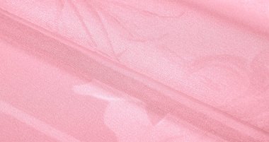 Doku, arkaplan, desen, ipek kumaş, pembe. Projektörleriniz huzura kavuşacak. Pastel renkli bu hassas kumaş illüzyon ve fantezi yaratacak..