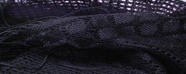 Doku, arkaplan, tasarım, mavi kadın dantelinden şal, siyah dantelden örgü, püskül, el örgüsü çiçek festivali hediyesi tasarımınız, düğün üçgeni, gelin için tebrik kartı