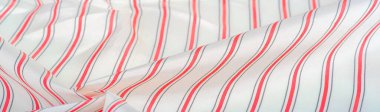 desenli, kompozit tekstil, yoğun ipek kumaş, beyaz, kırmızı ve gri çizgiler, kumaşta çizgi, dar şerit. özellik, çizgi, çizgi, çizgi, iz,