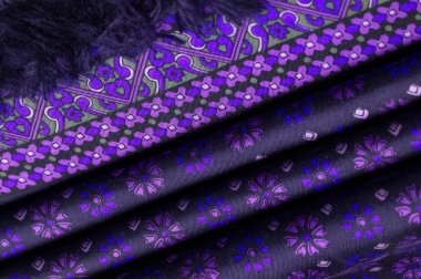 ipek kumaş mavi ve yeşil renkler, kalın kumaş, çift taraflı triasetat lifleri dayalı koyu mavi. Doku, Arka Plan, Desen, Dekor, Modern, Tekstil, Sanat, Tasarım,