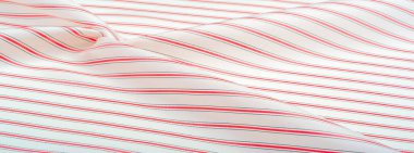 desenli, kompozit tekstil, yoğun ipek kumaş, beyaz, kırmızı ve gri çizgiler, kumaşta çizgi, dar şerit. özellik, çizgi, çizgi, çizgi, iz,