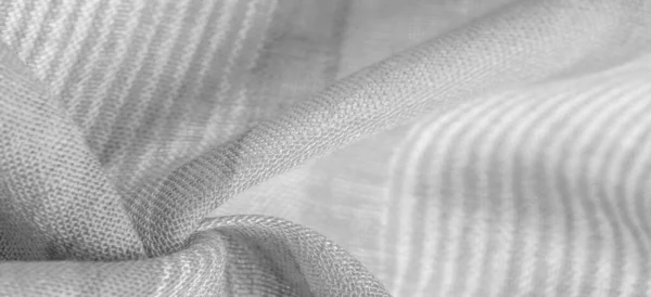 Texture Background Pattern Design Gray White Fabric White Stripes Bold — Stock Photo, Image