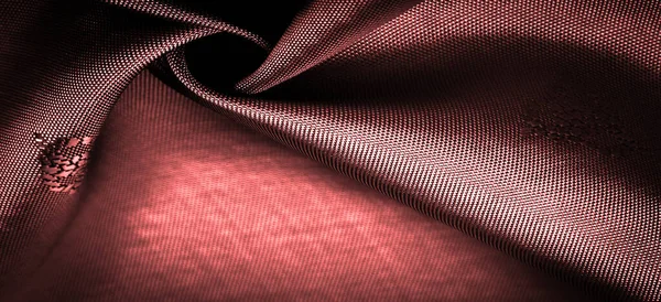 Texture Background Pattern Pattern Chocolate Silk Fabric Red Sienna Tangelo — Stock Photo, Image