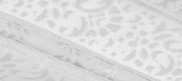 Textuur Van Foto Collectie Zijden Doek Damessjaal Lavendel Wit Pastel — Stockfoto