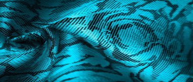 rahatlama deseni, kompozit tekstil, çiçek desenli mavi ipek kumaş, alışılmadık hoş görsel duyular: kayganlık, serinlik, yumuşaklık; güzel görünüş, eşsiz parlaklık;