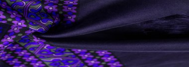 ipek kumaş mavi ve yeşil renkler, kalın kumaş, çift taraflı triasetat lifleri dayalı koyu mavi. Doku, Arka Plan, Desen, Dekor, Modern, Tekstil, Sanat, Tasarım,