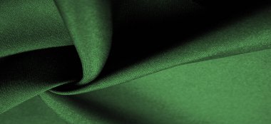 Doku, arkaplan, desen, zümrüt ipek kumaş, bu ipek saten dokuma. Yoğunluğu, pürüzsüzlüğü ve parlaklığı farklı, yumuşaklığı iyi örtülmüş. Tasarım kullan, projeler