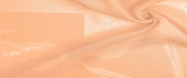 Doku, arkaplan, desen, ipek kumaş, bej. Projektörleriniz huzura kavuşacak. Pastel renkli bu hassas kumaş illüzyon ve fantezi yaratacak..