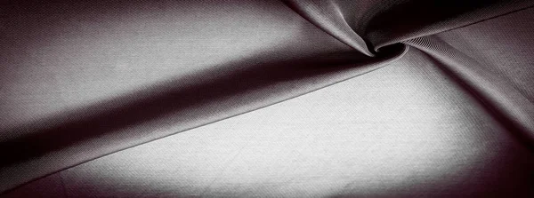 Tekstur Latar Belakang Pola Pola Coklat Kain Sutra Tenun Ketat — Stok Foto