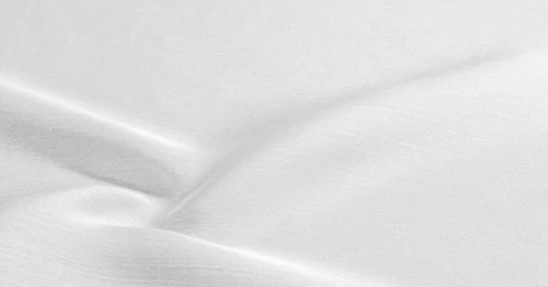 Arrière Plan Motif Texture Papier Peint Tissu Soie Blanche Fini — Photo