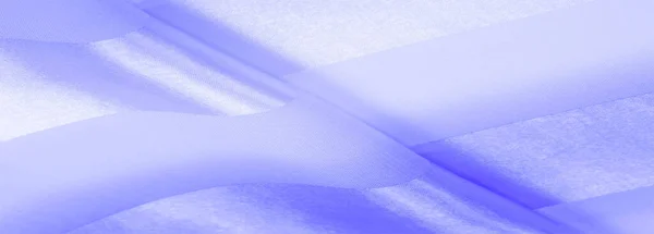 Textuur Achtergrond Blauwe Zijde Gestreepte Stof Met Een Metallic Glans — Stockfoto