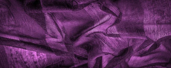 Texture Fond Design Tissu Soie Transparent Clair Couleurs Magenta Matériau — Photo