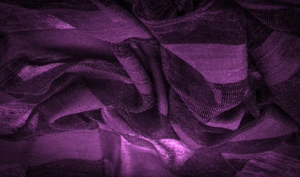 Texture Fond Design Tissu Soie Transparent Clair Couleurs Magenta Matériau — Photo