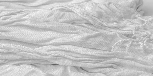 Texture Fond Motif Carte Postale Tissu Soie Couleur Blanche Isabelline — Photo