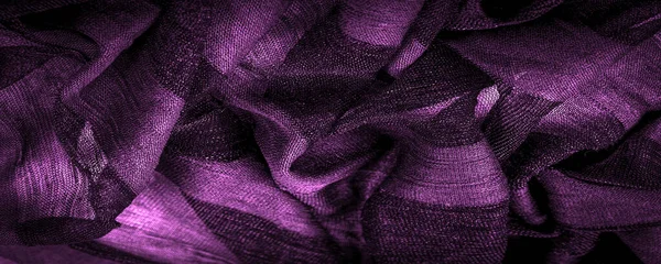 Textura Pozadí Design Světle Transparentní Hedvábné Tkaniny Fialové Barvy Soft — Stock fotografie