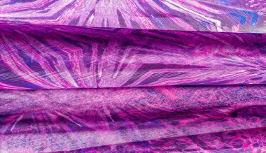 Doku, arka plan, desen. Soyut renkli çiçek deseni 100% saf ipek Krep de Chine ipek kumaş, mor pembe mavi beyaz tonları. Size ilham verecek bir şey arıyorsanız,