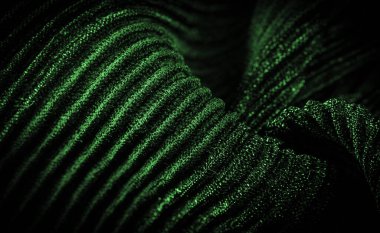 Doku, arkaplan, desen, Crepe koyu yeşil, ipek, yün ya da sentetik liflerden oluşan, belirgin bir şekilde berrak, kıvrımlı görünümlü bir kumaştır.. 