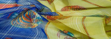 arkaplan dokusu, desen koleksiyonu, lacivert ipek kumaş, mercan resifli balık, çocuk sanatı