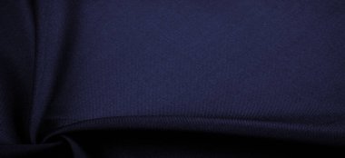 Doku, arkaplan, desen, mavi ipek kumaş, bu ipek saten dokuma. Yoğunluğu, pürüzsüzlüğü ve parlaklığı farklı, yumuşaklığı iyi örtülmüş. Tasarım kullan, projeler