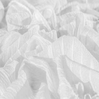 doku, arkaplan, desen, koleksiyon, buruşuk ipek kumaş hayalet beyazı. Üç Boyutlu