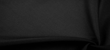 Doku, arkaplan, desen, siyah ipek kumaş, bu ipek saten dokuma. Yoğunluğu, pürüzsüzlüğü ve parlaklığı farklı, yumuşaklığı iyi örtülmüş. Tasarım kullan, projeler