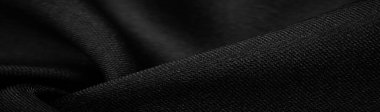 Doku, arkaplan, desen, siyah ipek kumaş, bu ipek saten dokuma. Yoğunluğu, pürüzsüzlüğü ve parlaklığı farklı, yumuşaklığı iyi örtülmüş. Tasarım kullan, projeler