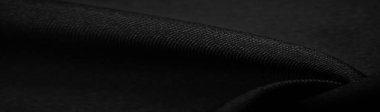 Doku, arkaplan, desen, siyah ipek kumaş, bu ipek saten dokuma. Yoğunluğu, pürüzsüzlüğü ve parlaklığı farklı, yumuşaklığı iyi örtülmüş. Tasarım kullan, projeler