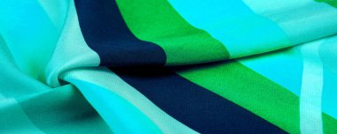 Doku, desen, arkaplan, koleksiyon, ipek kumaş, çizgili kumaş mavi ve gök mavisi beyaz çizgiler, zarif tasarım.