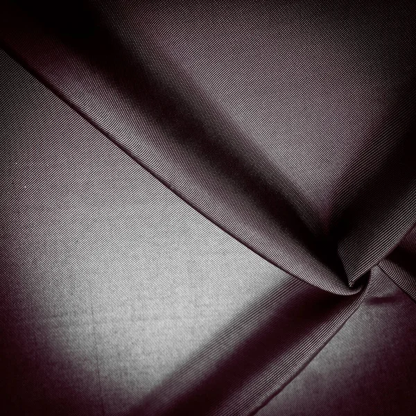 Texture Background Pattern Pattern Chocolate Silk Fabric Tight Weaving Photo — Stock Photo, Image