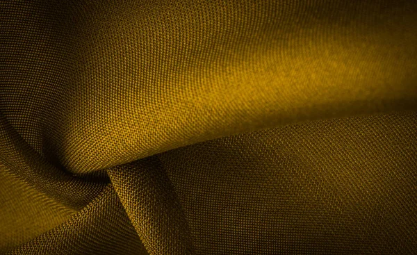 Texture Background Pattern Satin Yellow Sepia Una Trama Che Solito — Foto Stock