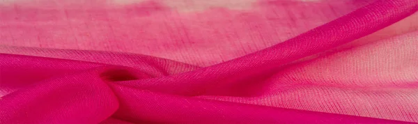 Textura Patrón Colección Tela Seda Cereza Hollywood Rosa Oscuro Flores — Foto de Stock