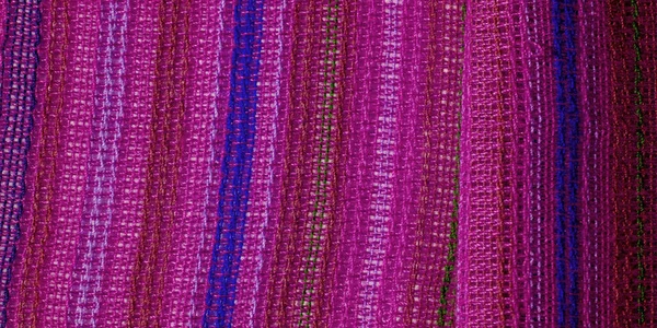 텍스처 줄무늬의 파란색 탄성의 뜨개질 — 스톡 사진