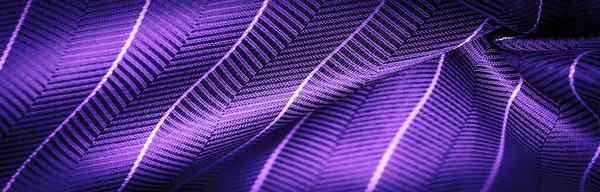 Desenho Texturizado Têxteis Compósitos Nobre Tecido Seda Lilás Azul Com — Fotografia de Stock