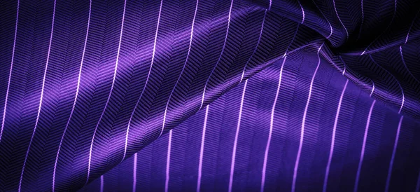 Textured Drawing Composite Textiles Noble Lilac Blue Silk Fabric Thin — Stockfoto
