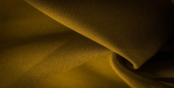 Textura Fundo Padrão Cetim Sépia Amarela Uma Trama Que Geralmente — Fotografia de Stock