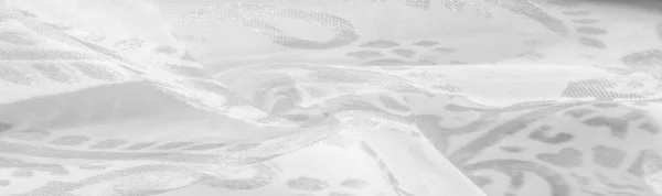 Textur Bilden Samling Silke Tyg Kvinnors Halsduk Lavendel Vit Pastell — Stockfoto