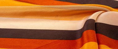 Doku, desen, arkaplan, koleksiyon, ipek kumaş, çizgili kumaş, kahverengi bej çizgiler, zarif tasarım..