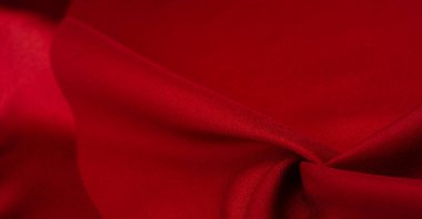 Doku, arkaplan, desen, kırmızı ipek kumaş, bu ipek saten dokuma. Yoğunluğu, pürüzsüzlüğü ve parlaklığı farklı, yumuşaklığı iyi örtülmüş. Tasarım kullan, projeler
