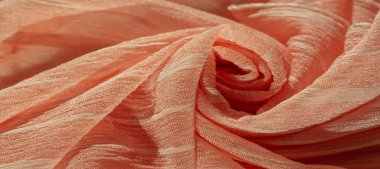 doku, arka plan, desen, koleksiyon, buruşuk ipek kumaş şampanyası (soluk geyik tüyü). Üç Boyutlu