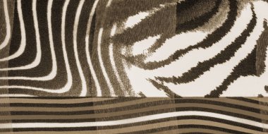 Tedoku deseni, ipek kumaş, Afrika teması, kumaş baskısı, neşeli desen projeyi süsleyecek. Özgürlük temasının iki yönlü doğası, cennet, cehennem, egzotik banallik, rüya gerçekliği