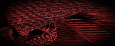 Doku, arkaplan, desen, Krep koyu kırmızı, ipek, yün ya da sentetik liflerden oluşan, belirgin bir şekilde berrak ve kıvrımlı bir kumaştır.. 