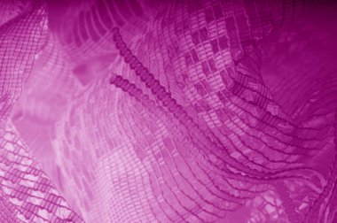 Doku arka plan, kırmızı tül bu nefis cömert pembe tül içinde eğlenceli yan göstermek sağlar. Kırmızı halı yerde Ince ve ışık parlamaya hazır bu bir spot yapmak için funky bir yoldur