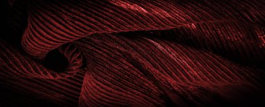 Doku, arkaplan, desen, Krep koyu kırmızı, ipek, yün ya da sentetik liflerden oluşan, belirgin bir şekilde berrak ve kıvrımlı bir kumaştır.. 