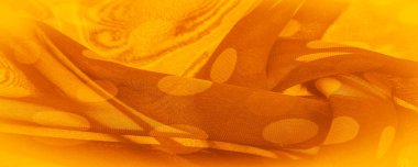 Arkaplan dokusu, dekoratif süs, beyaz benekli kırmızı benekli kumaş, kumaş üzerindeki yuvarlak noktalar, daire ya da silindir şeklinde..