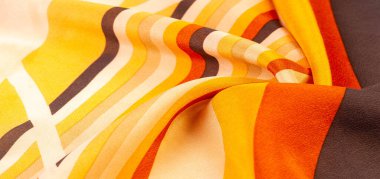 Doku, desen, arkaplan, koleksiyon, ipek kumaş, çizgili kumaş, kahverengi bej çizgiler, zarif tasarım..