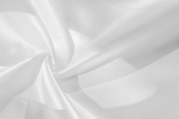 Doku Güzel Ipek Beyaz Krep Porseleni Özellikle Ruh Hali Için — Stok fotoğraf