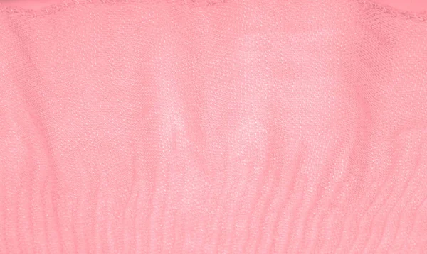 Texture Sfondo Modello Seta Rosa Ondulato Tessuto Schiacciato Vostri Progetti — Foto Stock